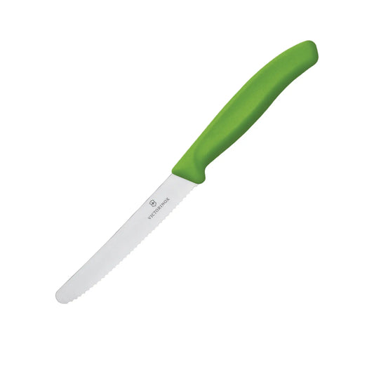Victorinox Swiss Classic Serrated Tomato & Sausage Knife 11cm Mystery Mulberry