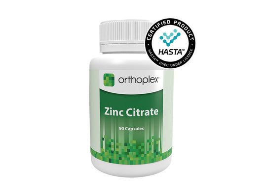 Orthoplex Zinc Citrate 90 Caps